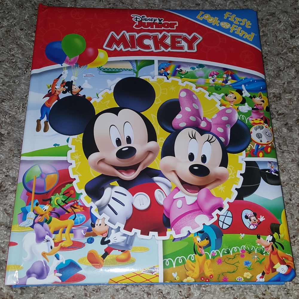 Disney Junior Mickey Mouse First Look & Find book